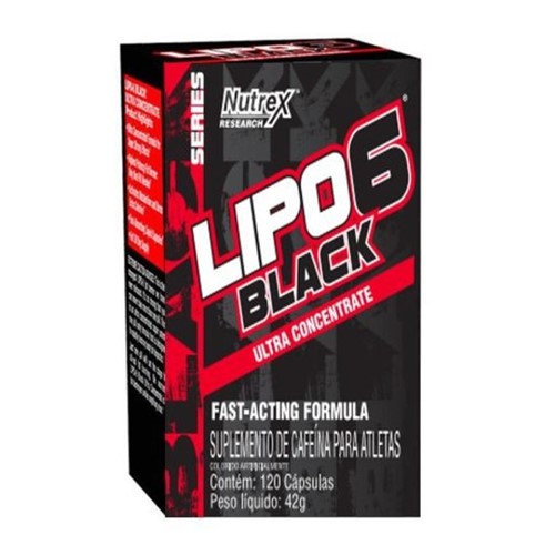 Termogênico Lipo 6 Black Ultra Concentrado Nutrex 60 Cáps