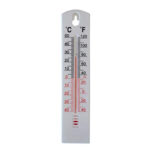 Termometro de Parede para Ambientes Sauna, Casa e Escritorio Escala °c / °f