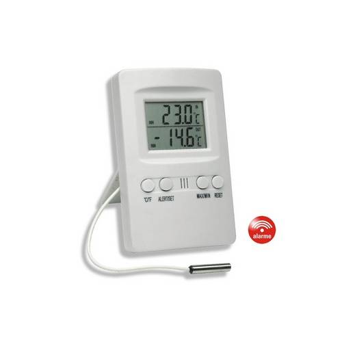 Termômetro Digital de Máxima e Mínima com Alarme - Incoterm