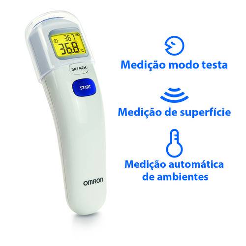 Termômetro Digital de Testa MC720 Omron