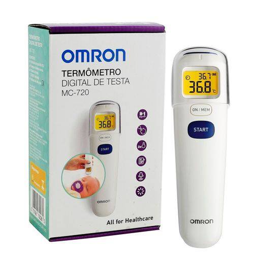 Termômetro Digital de Testa Mc720 - Omron