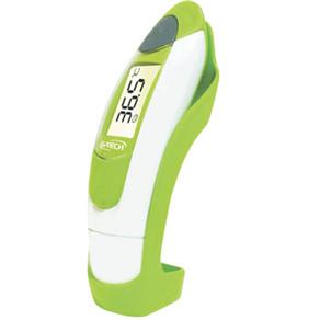 Termômetro Digital G-Tech Clínico de Testa e Ouvido - Branco/Verde