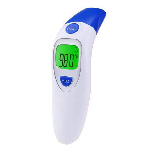 Termômetro Digital Infravermelho Testa e Orelha Bebê Crianças Adultos