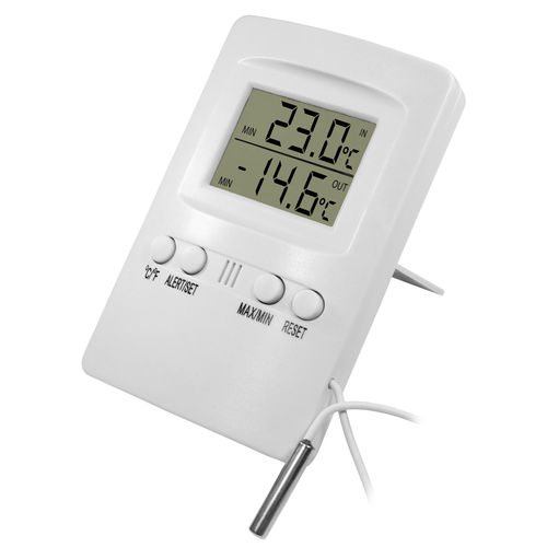 Termômetro Digital Interno/externo Maximo/mínimo Incoterm com Alarme