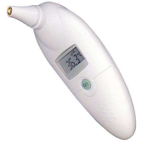 Termômetro Digital Ouvido G-Tech - Medição Instantânea Sensor Infravermelho, Alarme Febre, Multi-uso