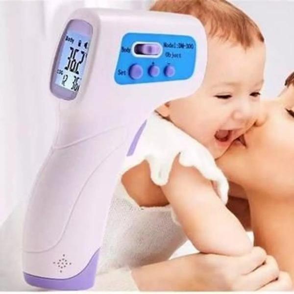 Termometro Laser Digital Infravermelho Febre de Testa Bebê - Mix