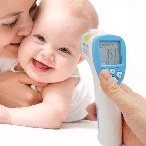 Termometro Laser Digital Infravermelho Febre de Testa Bebe