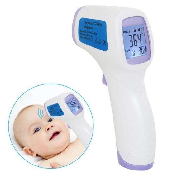 Tudo sobre 'Termometro Laser Digital Infravermelho Febre Testa Bebê Adulto Infantil Criança - Alcateia'