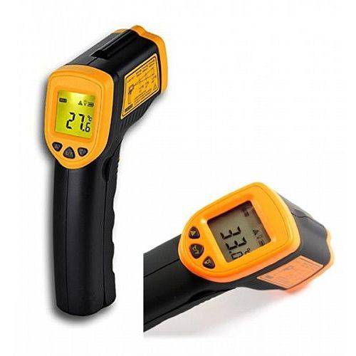 Termômetro LASER Sensor Medidor Temperatura Digital Distância Faixa de Temperatura: -50 a 360ºC Tem