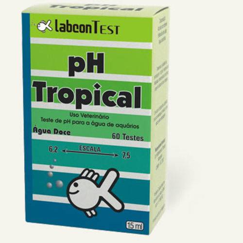 Teste de PH Labcon Tropical 15ml - 50 Testes