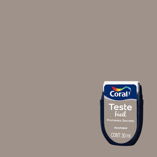 Teste Fácil para Pintura Promessa Secreta 30ml Coral