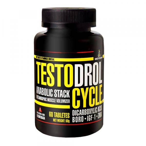 Tudo sobre 'Testodrol Cycle 60 Tabletes - Biotech'