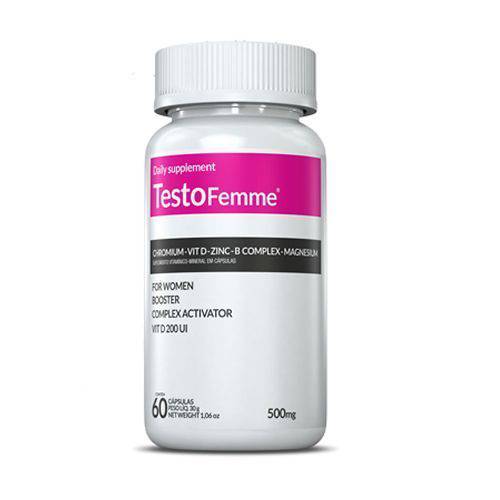 Tudo sobre 'TestoFemme - 60 Cápsulas - Inove Nutrition'