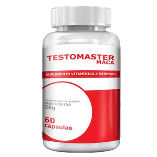 Testomaster Maca Intlab - Suplemento Vitamínico e Mineral 60 Cáps