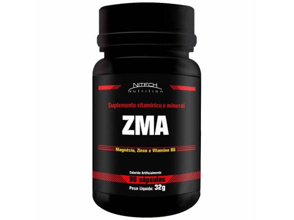 Testosterona/ZMA 90 Cápsulas - Nitech Nutrition