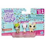 Tex Pack com 3 Littlest Pet Shop - Hasbro E0457