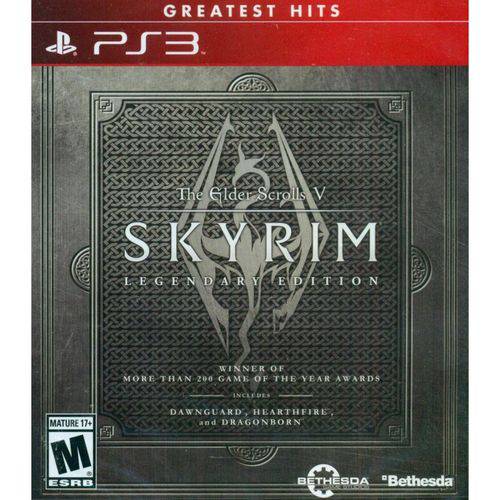 The Elder Scrolls V Skyrim: Legendary Ed. Great. Hits- PS3