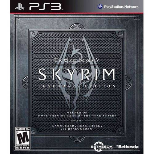 The Elder Scrolls V Skyrim Legendary Edition - Ps3