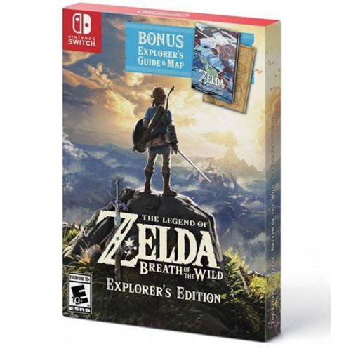 Tudo sobre 'The Legend Of Zelda: Breath Of The Wild Explorer's Edition - Switch'