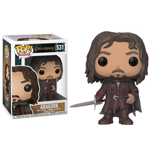 The Lord Of The Rings Aragorn Senhor dos Aneis Funko Pop