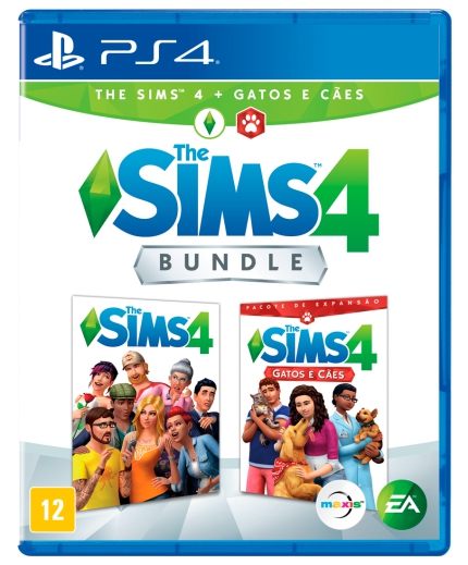 The Sims 4 + Gatos e Cães Bundle - PS4 - Ea