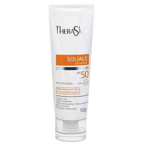 Theraskin Soliale Oil Control Protetor Solar Fps 50