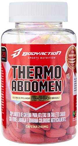 Thermo Abdomen - 120 Tabletes - BodyAction, BodyAction
