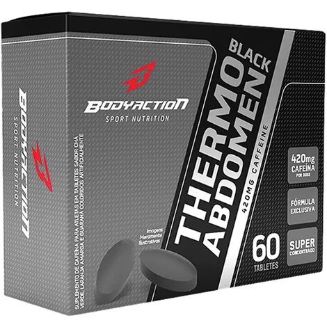 Thermo Abdomen Black Blister 60 Tabletes Body Action