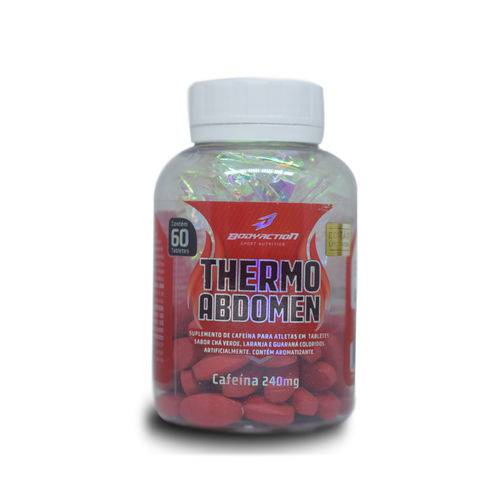 Thermo Abdomen Cafeina 60 Tabletes - BodyAction