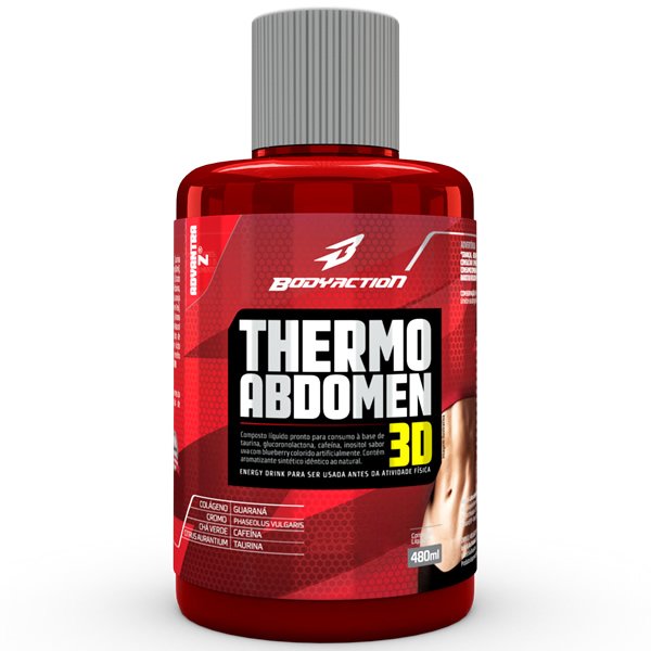 Thermo Abdomen 3D 480 Ml - Body Action