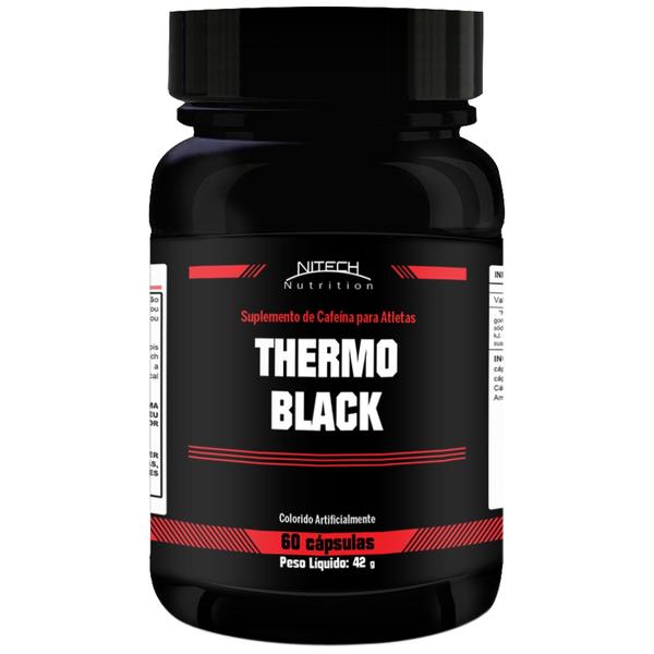 Thermo Black - 60 Cápsulas - Nitech - Nitech Nutrition