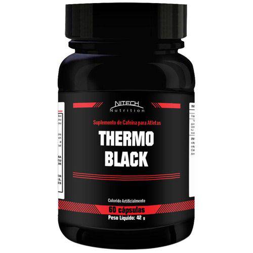 Tudo sobre 'Thermo Black - 60 Cápsulas - Nitech Nutrition'
