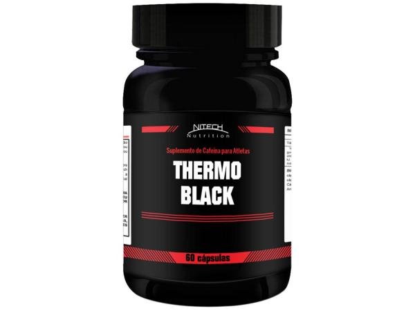 Thermo Black 60 Cápsulas - Nitech Nutrition