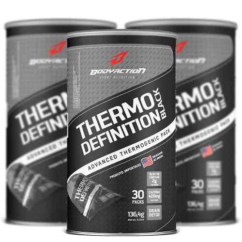 Thermo Definition Black - 30 Packs Body Action