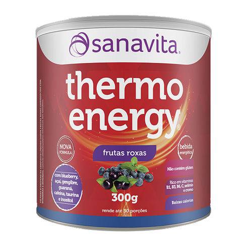 Tudo sobre 'Thermo Energy Laranja 300g - Sanavita'