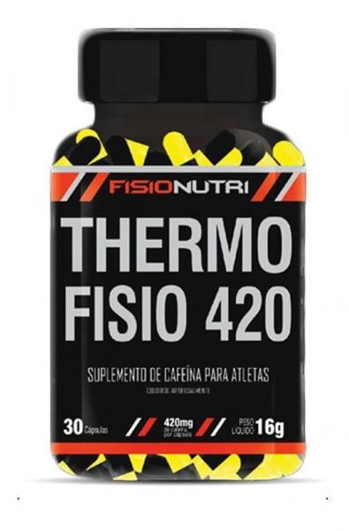 Tudo sobre 'Thermo Fisio 420 Mg Cafeína 30 Cápsulas - Fisionutri'