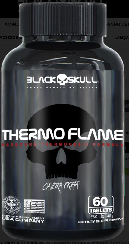 Thermo Flame (60 Tablets) - BLACK SKULL