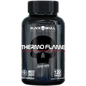 Thermo Flame Caveira Preta - 120tabs - Black Skull