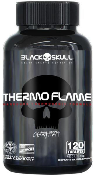 Thermo Flame - Caveira Preta (120tabs) - Black Skull