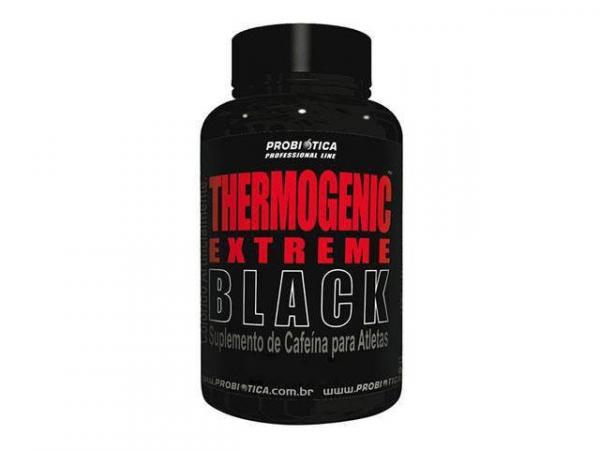 Tudo sobre 'Thermogenic Extreme Black 120 Cápsulas - Probiótica C/ Cafeína'