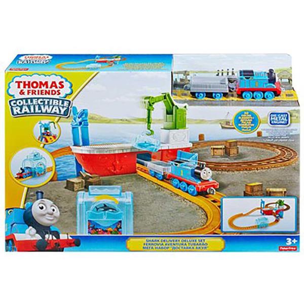Thomas e Seus Amigos Ferrovia e Aventura Tubarão - Mattel