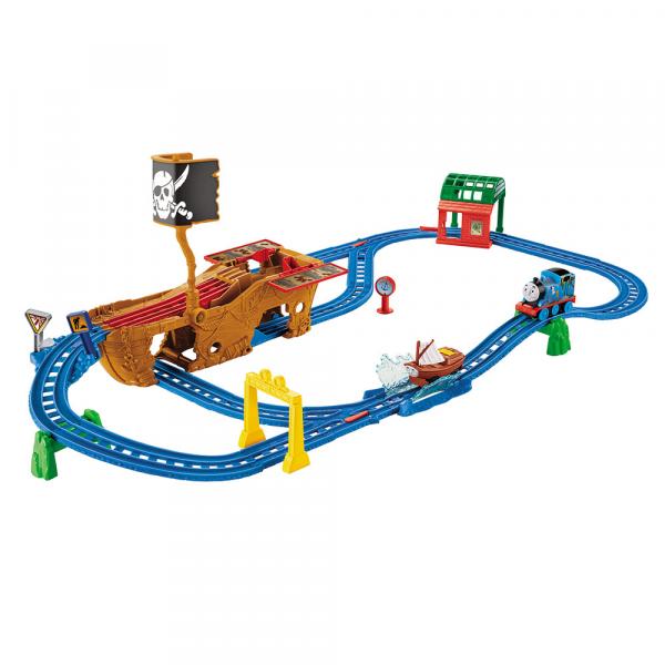Thomas e Seus Amigos Ferrovia Motorizada Aventura Pirata - Mattel