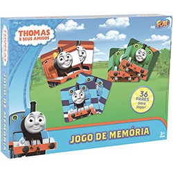 Thomas e Seus Amigos Jogo de Memória 72 Peças - Fisher Price