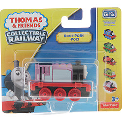 Tudo sobre 'Thomas & Friends - Collectible Railway Mini Locomotivas Rosie - Fisher Price'
