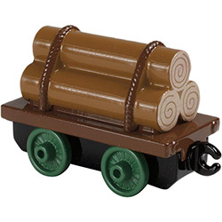 Thomas & Friends Collectible Railway Vagões - Vagão de Lenha BHR85/BMD82 - Mattel