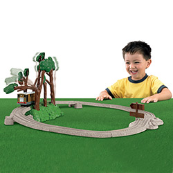 Thomas & Friends - Ferrovias Aventura Trackmaster - Toby e o Bosque Temeroso - Mattel