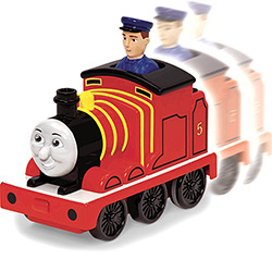 Thomas & Friends - Locomotivas Aperte e Ande - James - Mattel