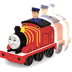 Tudo sobre 'Thomas & Friends - Locomotivas Aperte e Ande James - Mattel'