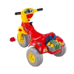 Triciclo Tico Tico Infantil Mecanico Com Acessórios