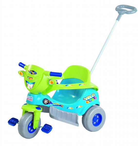 Tico Tico Triciclo Infantil Velo Toys Azul - Magic Toys